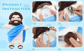 Miniatura 2 de JESÚS QUE RESPIRA Y EMITE SONIDO - COLOR: ROJO